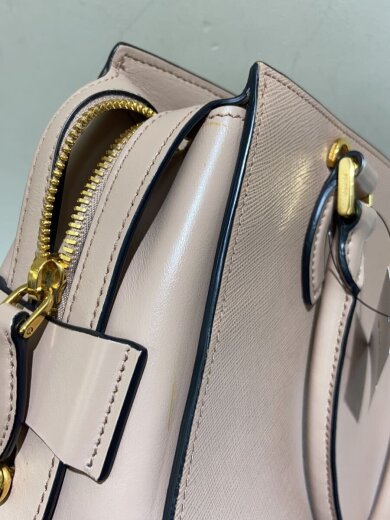 商品画像：角擦れ有/ハンドル付け根革浮き有/2WAY/ショルダーバッグ/PNK/1BA164 9