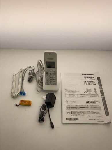 商品画像：電話機 VE-GD27DL-W 6