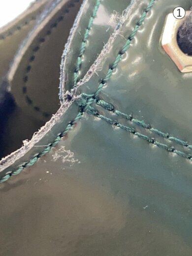 商品画像：OREE NEW YORK/ドレスシューズ/41/GRN 6