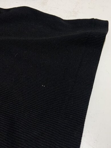 商品画像：リブニット/ニット・セーター(薄手)/--/コットン/BLK/無地/25-070-500-7050-3-0 9