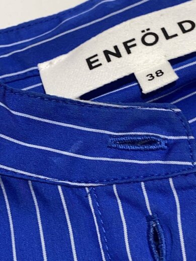 商品画像：23AW/SHIRT×KNIT PULLOVER/長袖シャツ/38/コットン/BLU/300GA270-1740// 7