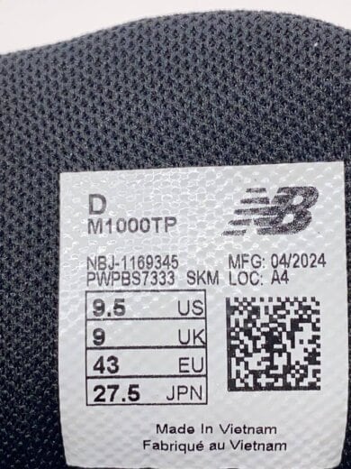 商品画像：M1000/ブラック/27.5cm/BLK 5