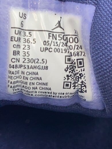 商品画像：ローカットスニーカー_FN5032-400/23cm/NVY 5