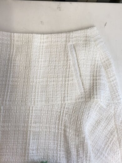 商品画像：MERMAID FLARE MINI SK TWEED/スカート/2/コットン/WHT/MB221-6007// 3
