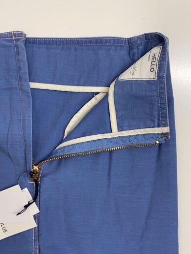 商品画像：SOFIE BACK SATIN TIGHT SKIRT/スカート/1/コットン/BLU/MB999-6701 3