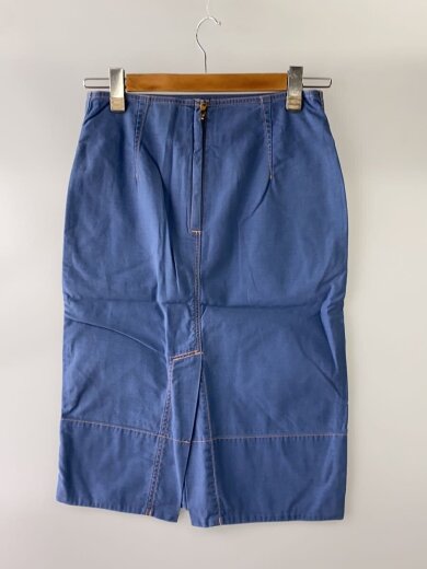 商品画像：SOFIE BACK SATIN TIGHT SKIRT/スカート/2/コットン/BLU/MB999-6701// 2