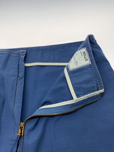 商品画像：SOFIE BACK SATIN TIGHT SKIRT/スカート/2/コットン/BLU/MB999-6701// 3