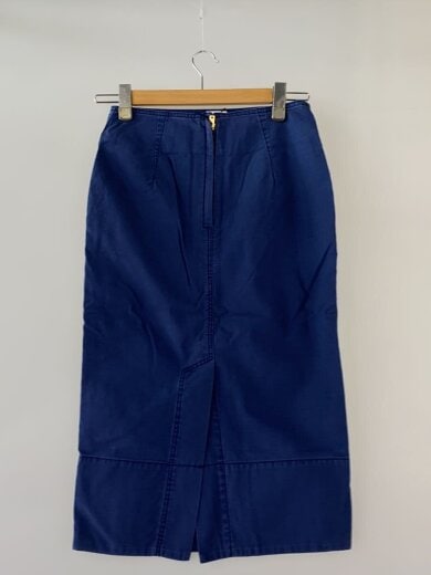 商品画像：SOFIE BACK SATIN TIGHT LONG SKIRT/スカート/0/コットン/BLU/MB999-6702// 2