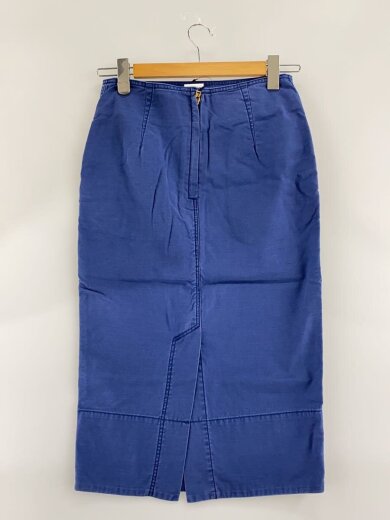 商品画像：SOFIE BACK SATIN TIGHT LONG SKIRT/スカート/1/コットン/BLU/MB999-6702// 2