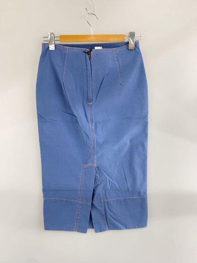 商品画像：SOFIE BACK SATIN TIGHT LONG SKIRT/スカート/2/コットン/BLU/MB999-6702// 2