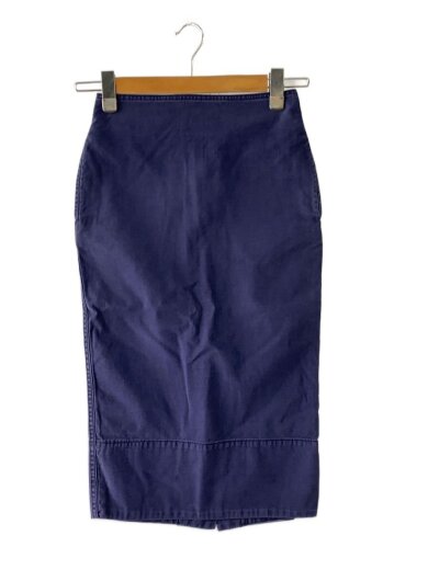 商品画像：SOFIE BACK SATIN TIGHT LONG SKIRT/XS/コットン/NVY/MB999-6702// 1