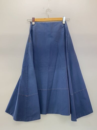 商品画像：MI-MOLLET FLARE BACK SATIN SK/スカート/XS/コットン/BLU/MB999-6720// 2