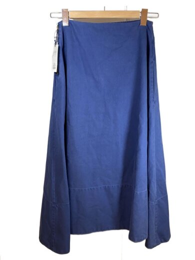 商品画像：MI-MOLLET FLARE BACK SATIN SK/スカート/1/コットン/BLU/MB999-6720// 2