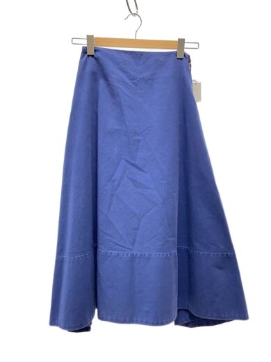 商品画像：MI-MOLLET FLARE BACK SATIN SK/スカート/XS/コットン/BLU/MB999-6720// 1