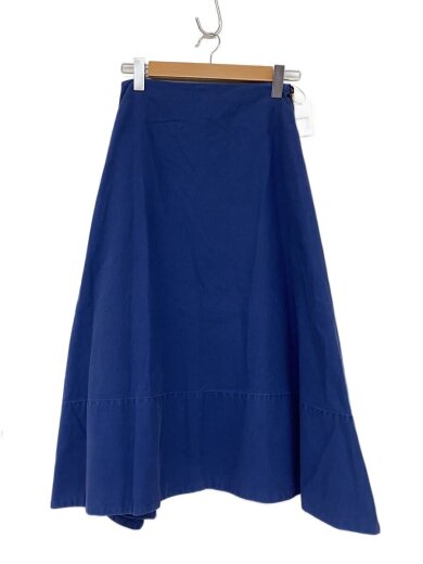商品画像：MI-MOLLET FLARE BACK SATIN SK/スカート/1/コットン/BLU/MB999-6720// 1