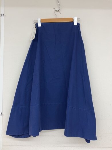 商品画像：MI-MOLLET FLARE BACK SATIN SK/スカート/1/コットン/BLU/MB999-6720// 2