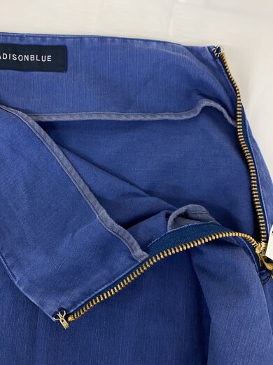 商品画像：MI-MOLLET FLARE BACK SATIN SK/スカート/1/コットン/BLU/MB999-6720// 3