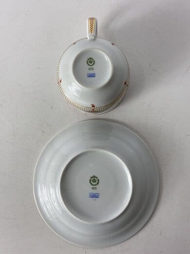 商品画像：カップ&ソーサー/2点セット/WHT// 3