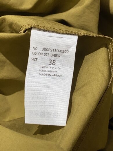 商品画像：AラインPULLOVER/長袖シャツ/38/コットン/CML/無地/300FS130-0300// 4