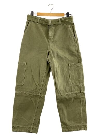 商品画像：BELTED UTILITY PANTS/カーゴパンツ/29/コットン/KHK/OM01104WD4012// 1