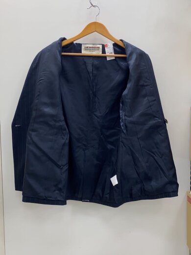 商品画像：DOUBLE BREASTED PINSTRIPE JACKET/36/ウール/NVY/ストライプ/24AMSJK04 3