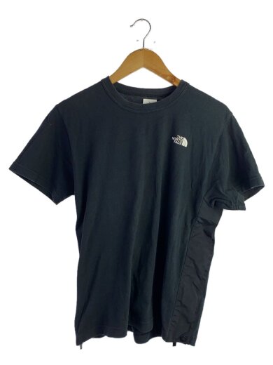 画像：sacai × THE NORTH FACETシャツ/S/コットン/BLK/無地1