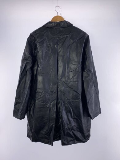 商品画像：ステンカラーコート/XL/コットン/BLK/無地 2