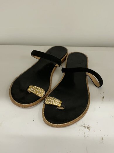 画像：il Sandalo of Capriサンダル/36/BLK2