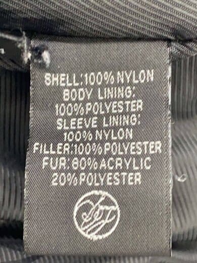 商品画像：ジャケット/XL/ポリエステル/BLK 4