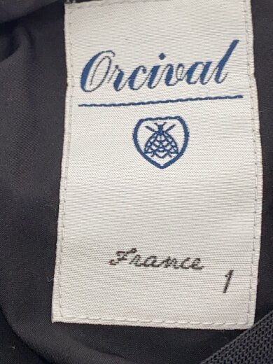 画像：ORCIVALフリースジャケット/1/ウール/BLK/無地/mr12-111-02//3