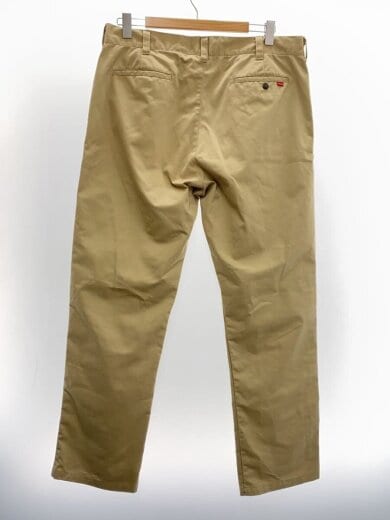 商品画像：ストレートパンツ/36/ポリエステル/BEG/無地 2