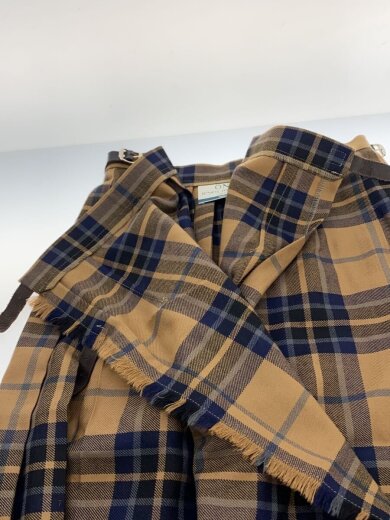 商品画像：US6/ロングスカート/--/ウール/CML/チェック 3