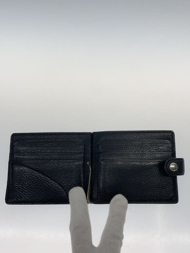 商品画像：2つ折り財布/--/BLK/無地/メンズ 4