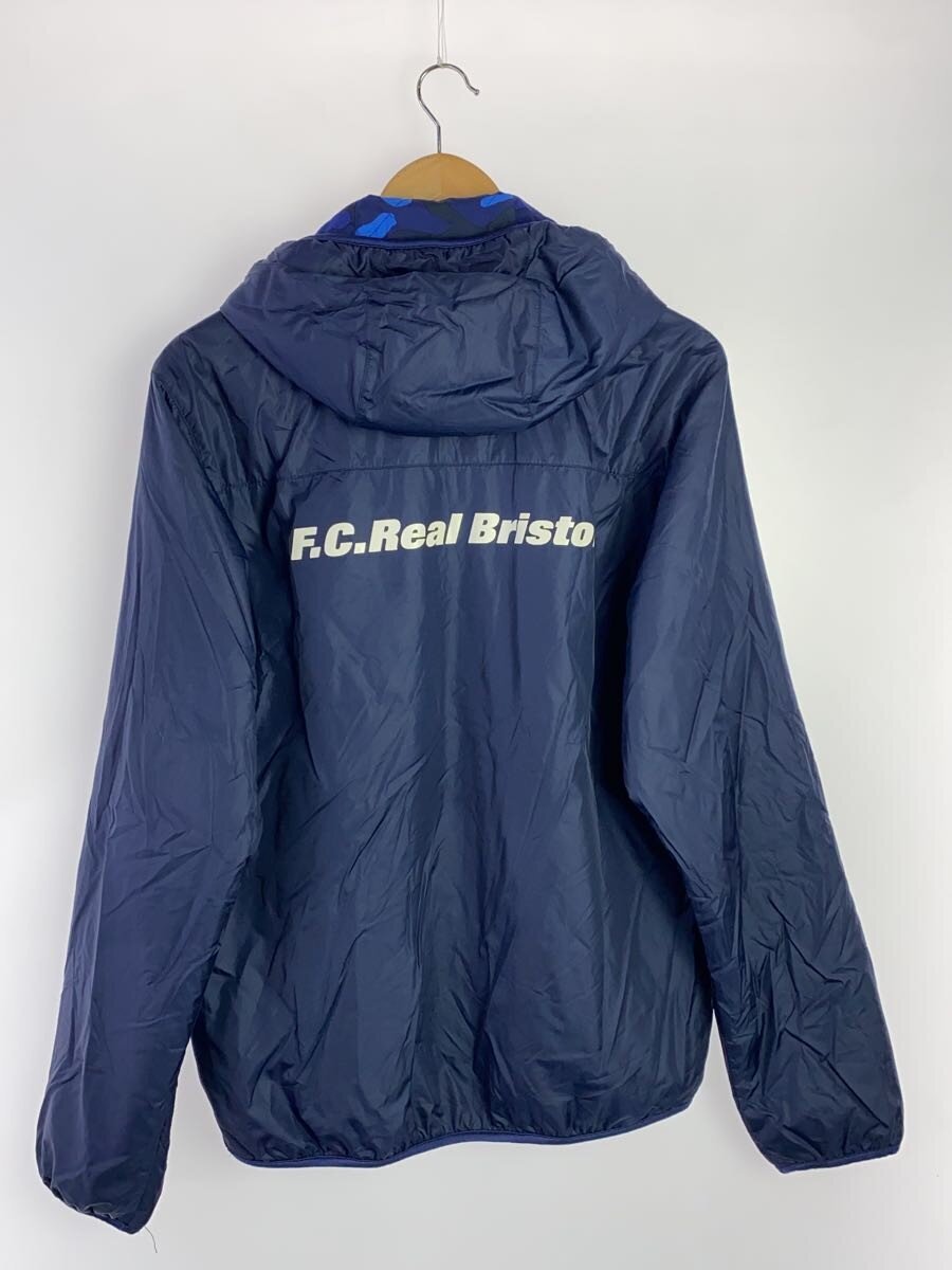 NIKE × F.C.R.B.(F.C.Real Bristol) / リバーシブル/ナイロンジャケット/L/ナイロン/NVY