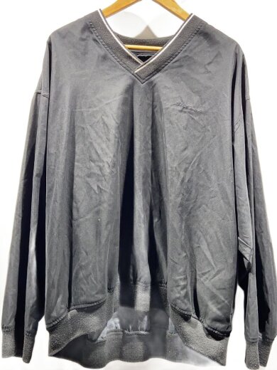 商品画像：GOLF/プルオーバー/トップス/XL/ポリエステル/BLK/無地 1