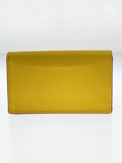 商品画像：カードケース/レザー/YLW/レディース 2