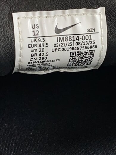 商品画像：ローカットスニーカー/29cm/BLK/レザー/im8814-001 5