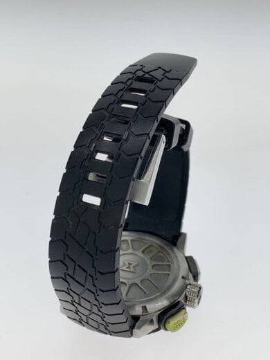 商品画像：クォーツ腕時計/アナログ/ラバー/BLK/BLK/10305 5