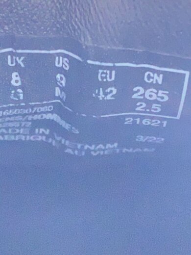 商品画像：踵ヘリ有/ブーツ/26.5cm/BLK/スウェード/61426572 5