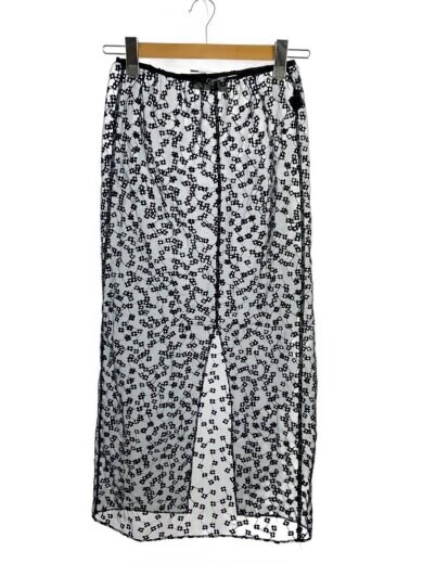 商品画像：ロングスカート/O/ポリエステル/BLK// 1