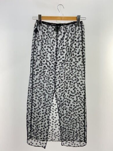 商品画像：ロングスカート/O/ポリエステル/BLK// 2