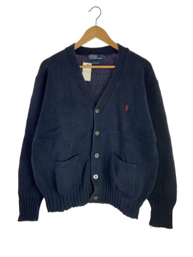 商品画像：カーディガン(薄手)/L/コットン/NVY 1