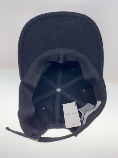 商品画像：キャップ/FREE/ウール/BLK/メンズ/E-020B 4