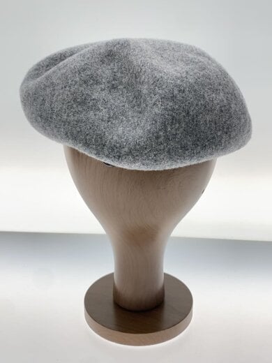 商品画像：ベレー帽/FREE/ウール/GRY/無地/レディース/NNW41907// 2