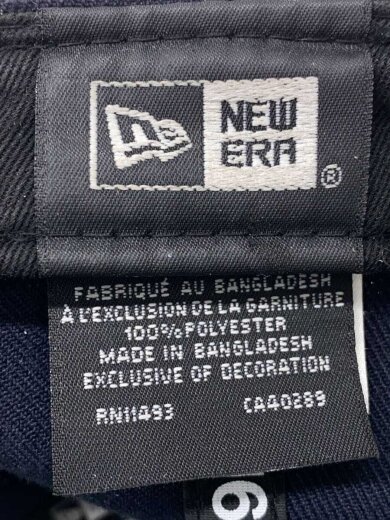 商品画像：キャップ/7 3/8/ポリエステル/NVY/メンズ 5