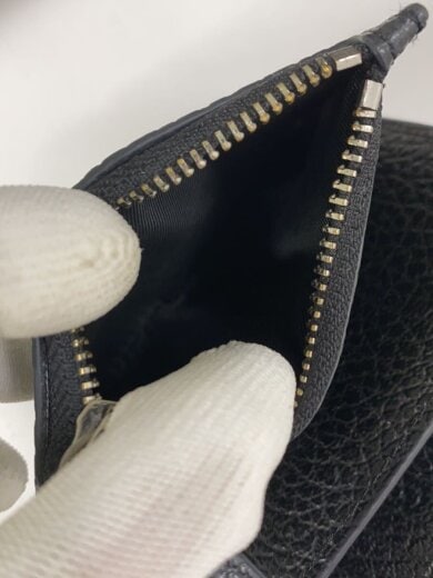 商品画像：2つ折り財布/--/BLK/無地/メンズ 5