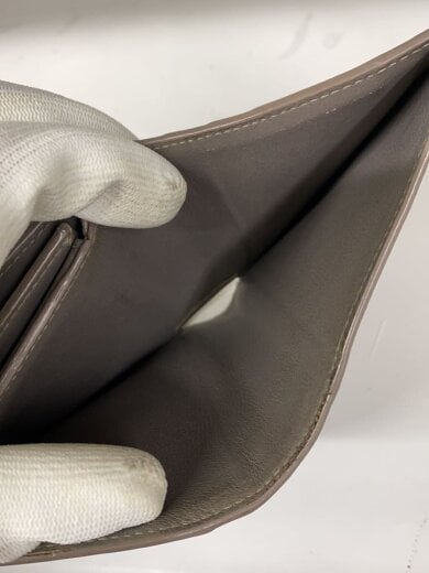 商品画像：2つ折り財布/レザー/GRY/メンズ/594216 6