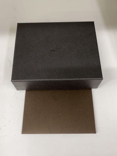 画像：m+2つ折り財布/レザー/BLK/無地/メンズ8