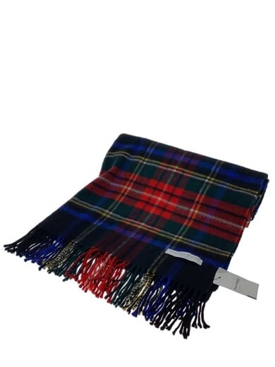 商品画像：マフラー/--/BLK/タータンCK/メンズ 1