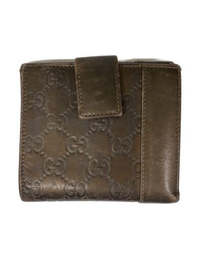 商品画像：状態考慮/ダブルホック/2つ折り財布/--/BRW/モノグラム/レディース 2